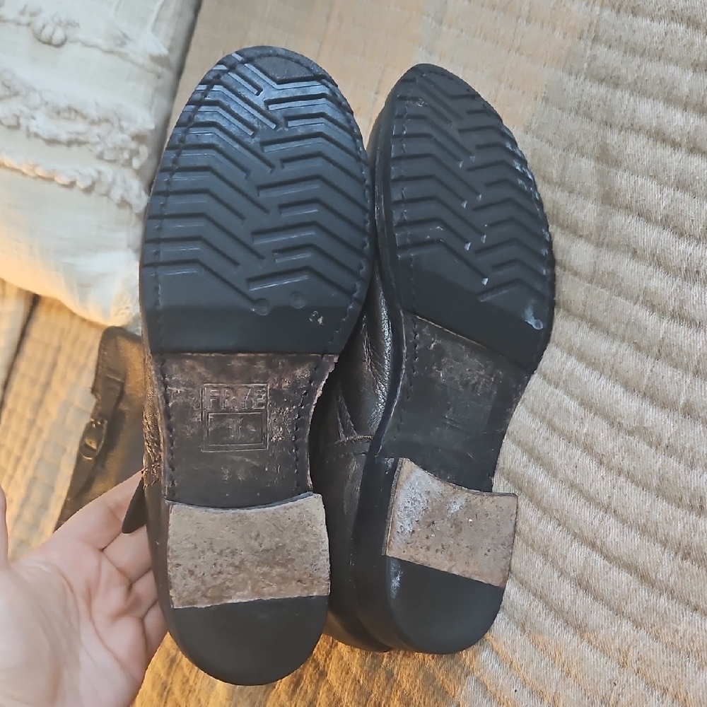 Frye Black Leather Riding Boots - Picture 5 of 5